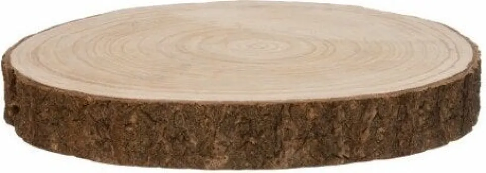 Intratuin decoratieschaal naturel D 39 H 4 cm