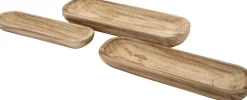Intratuin decoratieschaal Nias bruin 78 x 27 x 9 cm