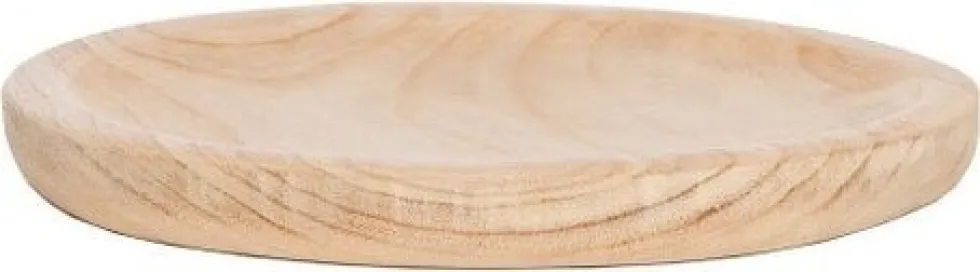 Intratuin decoratieschaal naturel D 26 H 3 cm