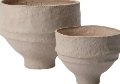 Intratuin decoratieschaal Runa beige D 31 H 24,5 cm
