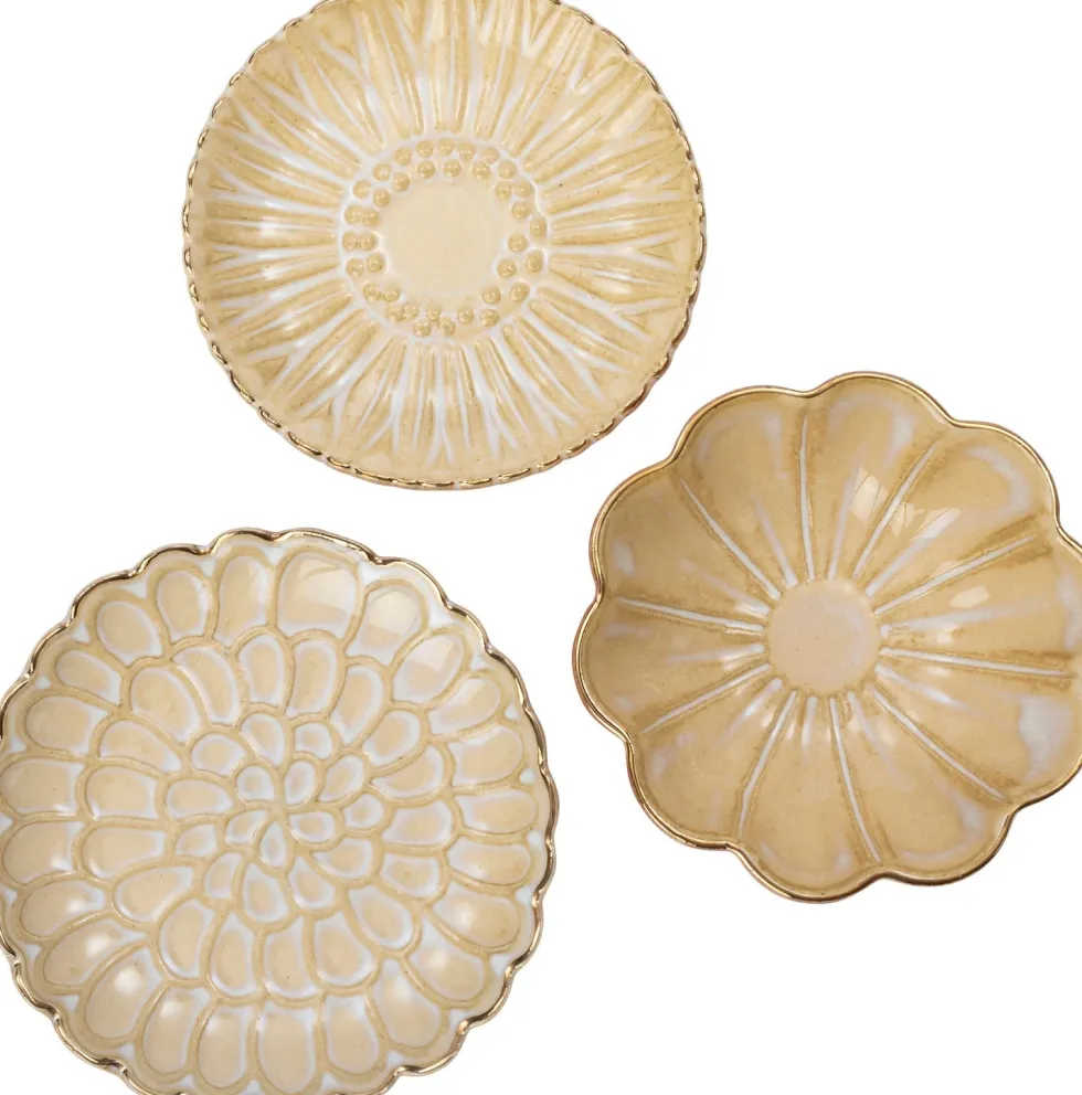 Intratuin decoratieschaal Sicco beige D 9 H 3,5 cm