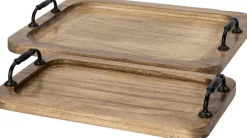 Intratuin dienblad Bree naturel 41 x 31 x 2 cm
