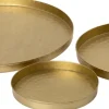 Intratuin dienblad Jacy goud D 16 H 2 cm