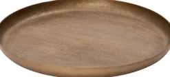 Intratuin dienblad Kano goud D 30 H 30 cm
