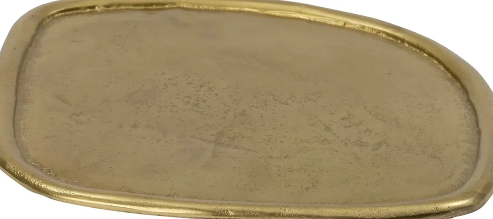 Intratuin dienblad Mel goud 20 x 17 x 0,5 cm