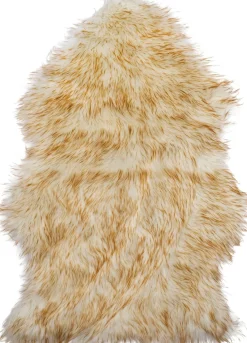 Intratuin dierenvacht imitatiebont Wendy beige 58 x 90 cm