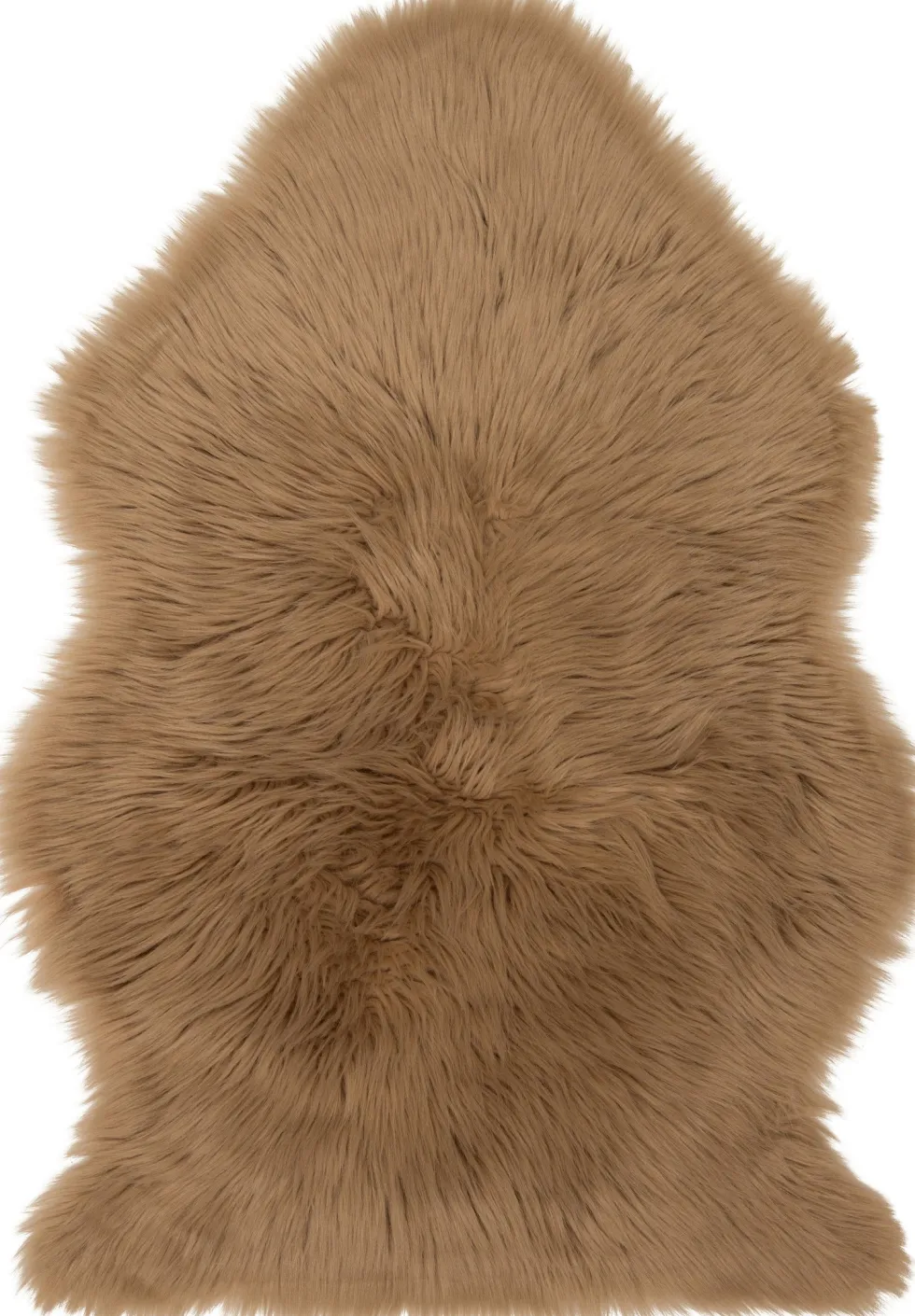 Intratuin dierenvacht imitatiebont Viktor taupe 90 x 58 cm