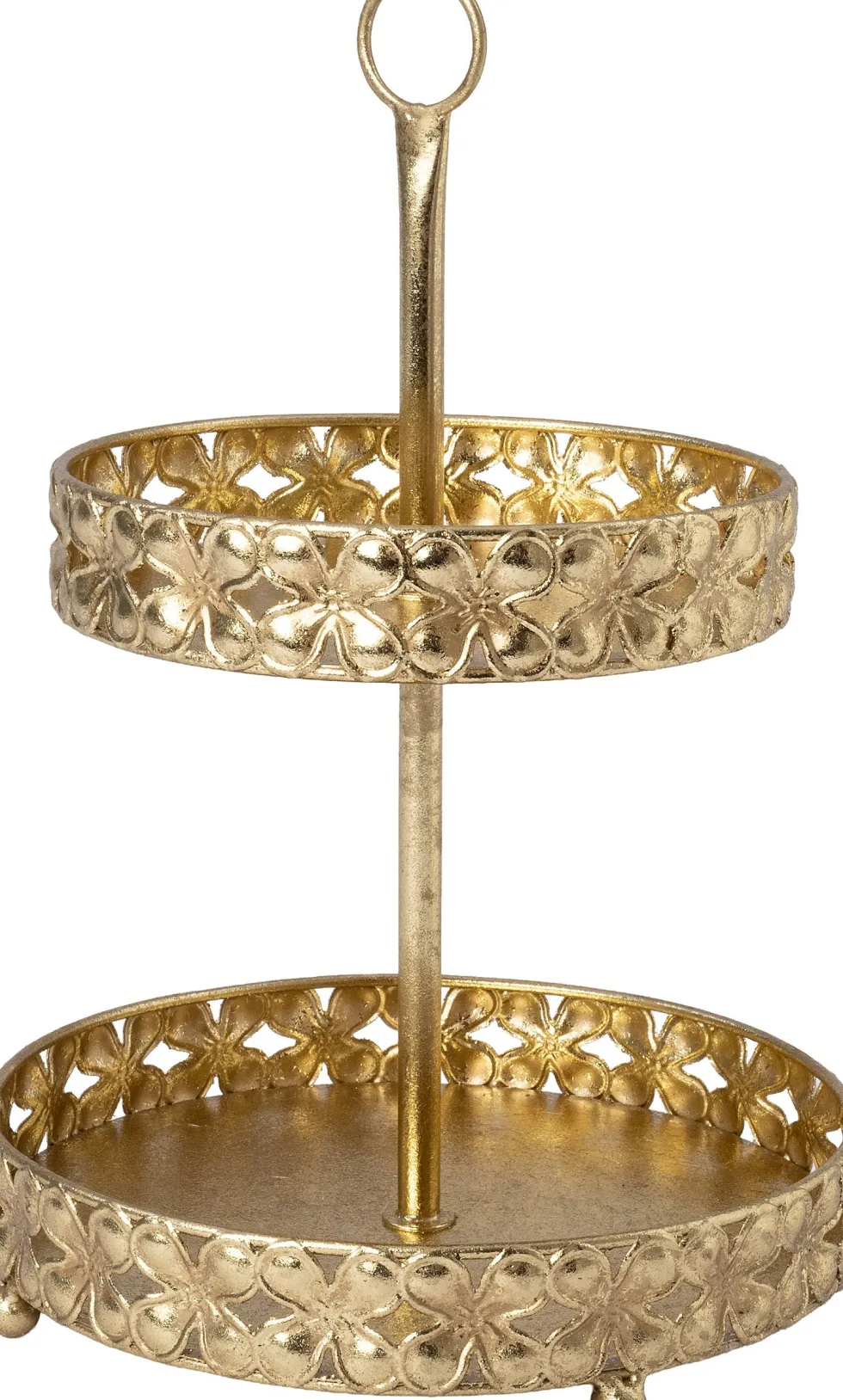 Intratuin etagère goud D 26 H 38 cm