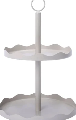 Intratuin etagère grijs D 28,5 H 40 cm