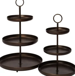Intratuin etagère Jorin bruin D 51 H 78 cm