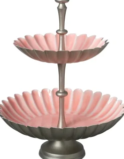 Intratuin etagère Kelso roze D 30 H 38 cm