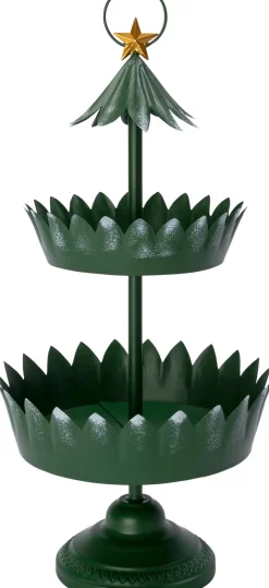 Intratuin etagère kerstboom groen 33 x 33 x 67 cm