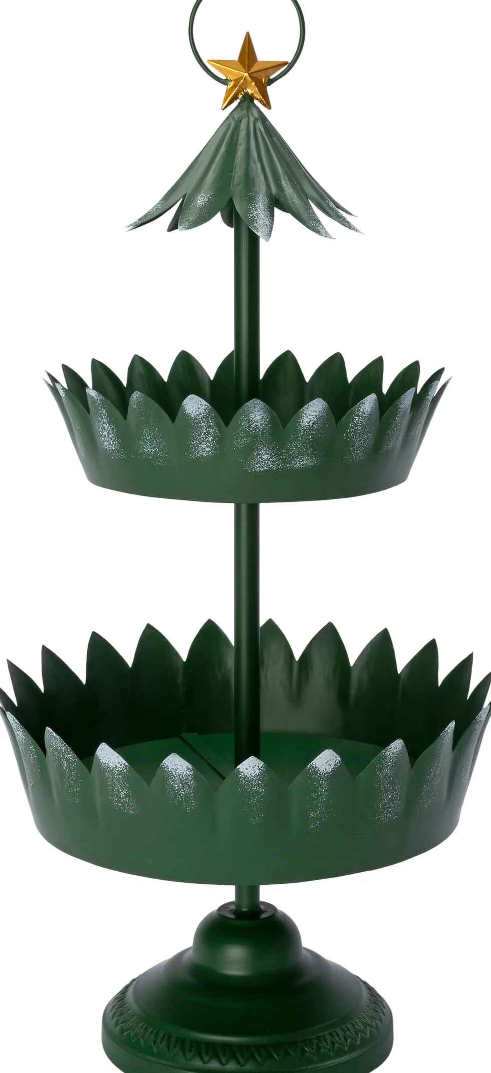 Intratuin etagère kerstboom groen 33 x 33 x 67 cm