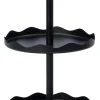 Intratuin etagère zwart D 28,5 H 40 cm
