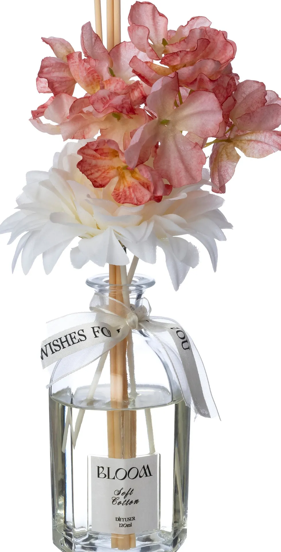Intratuin geurstokjes Flora Soft Cotton 120 ml