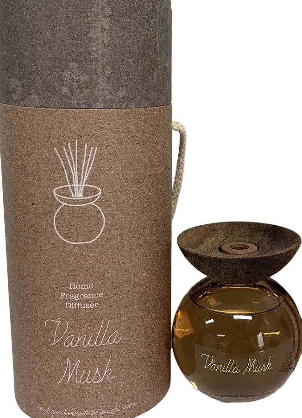 Intratuin geurstokjes Indi Vanilla Musk beige 200 ml