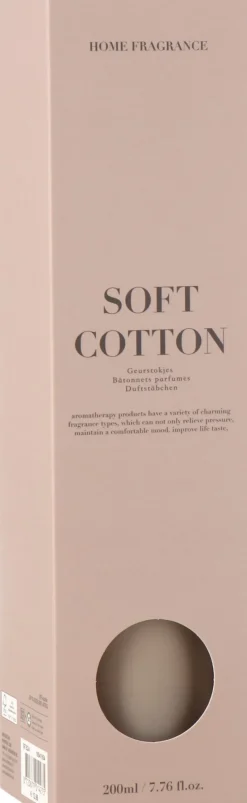 Intratuin geurstokjes Jaira Soft Cotton 200 ml
