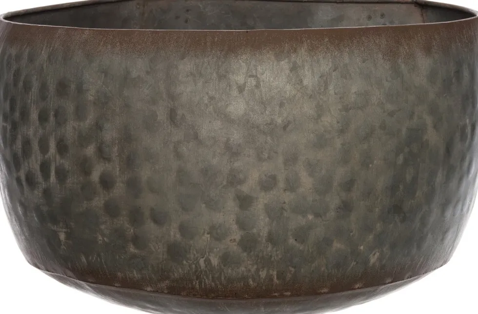 Intratuin hangpot grijs 28,5 x 25 x 20 cm