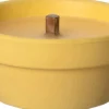 Intratuin kaars in pot Kindra geel 14 uur D 12 H 5,5 cm