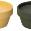 Intratuin kaars in pot Kindra oranje 14 uur D 12 H 5,5 cm