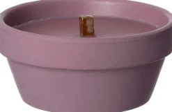 Intratuin kaars in pot Kindra paars 14 uur D 12 H 5,5 cm