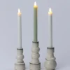 Intratuin kandelaar Axel crème D 6,5 H 12,2 cm