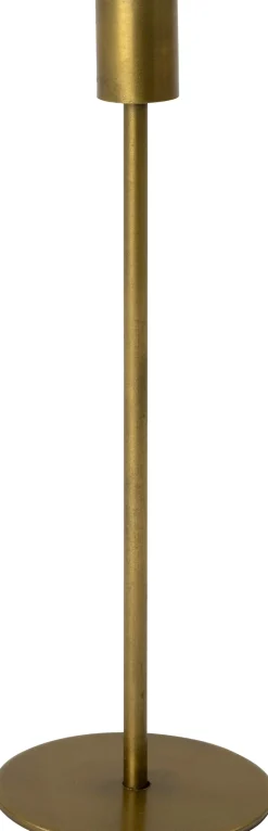 Intratuin kandelaar Bianca goud D 9 H 26 cm