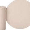 Intratuin kandelaar Boston beige 10 x 3 x 7,5 cm