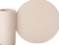 Intratuin kandelaar Boston beige 10 x 3 x 7,5 cm