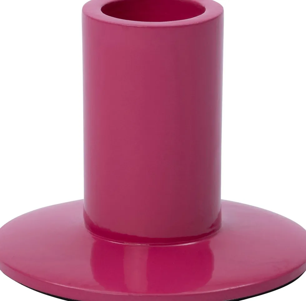 Intratuin kandelaar Claar roze D 7 H 5,5 cm