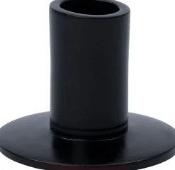 Intratuin kandelaar Claar zwart D 7 H 5,5 cm