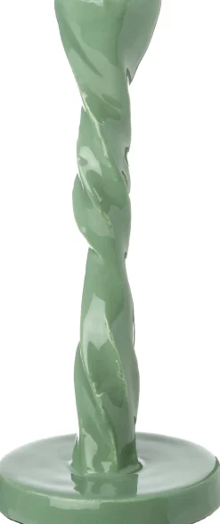 Intratuin kandelaar Coal groen D 9 H 19 cm