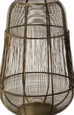 Intratuin kandelaar Dee koper D 22 H 31 cm
