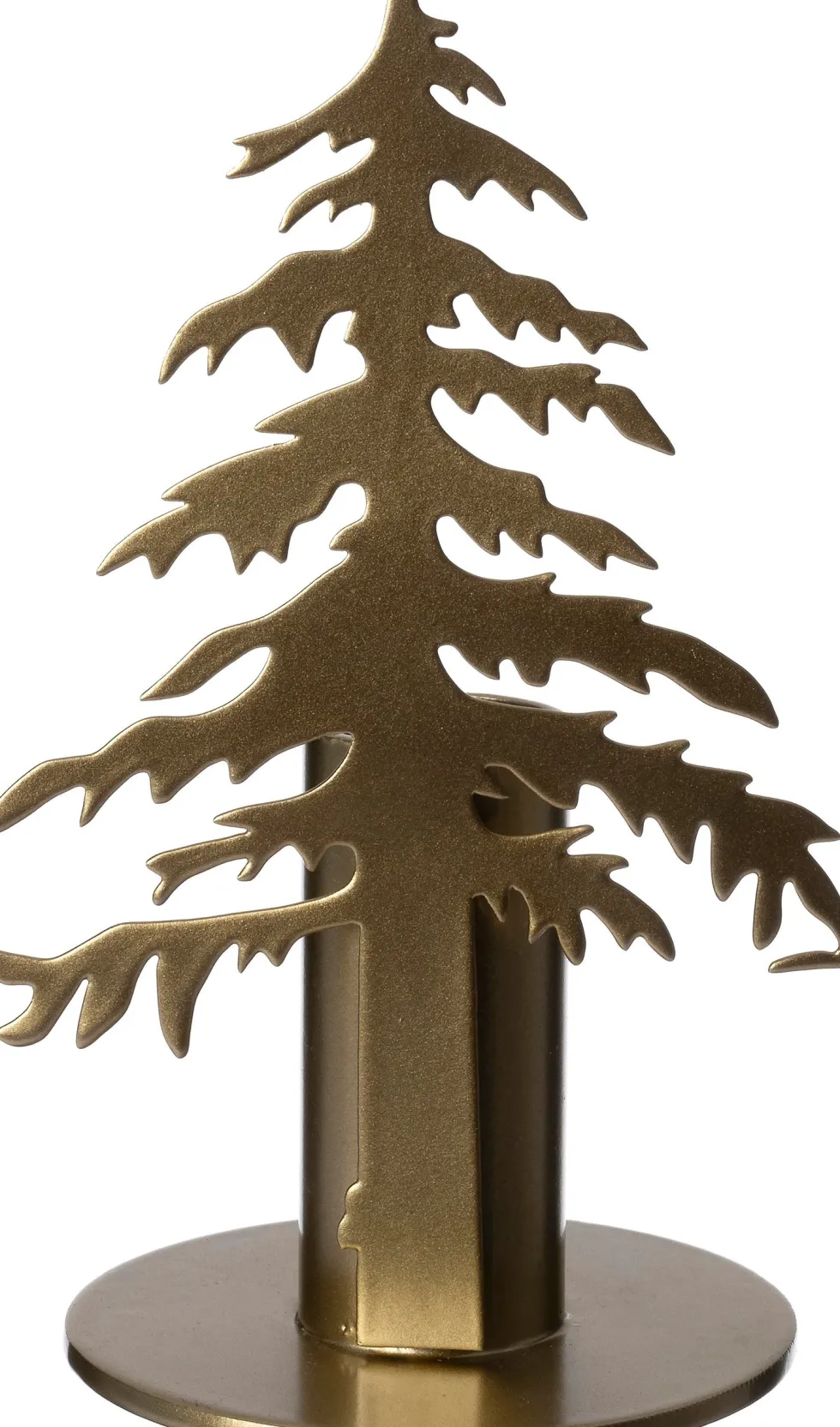 Intratuin kandelaar Denna goud 8 x 7 x 13,5 cm