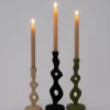 Intratuin kandelaar Dezi zwart D 9,5 H 29 cm
