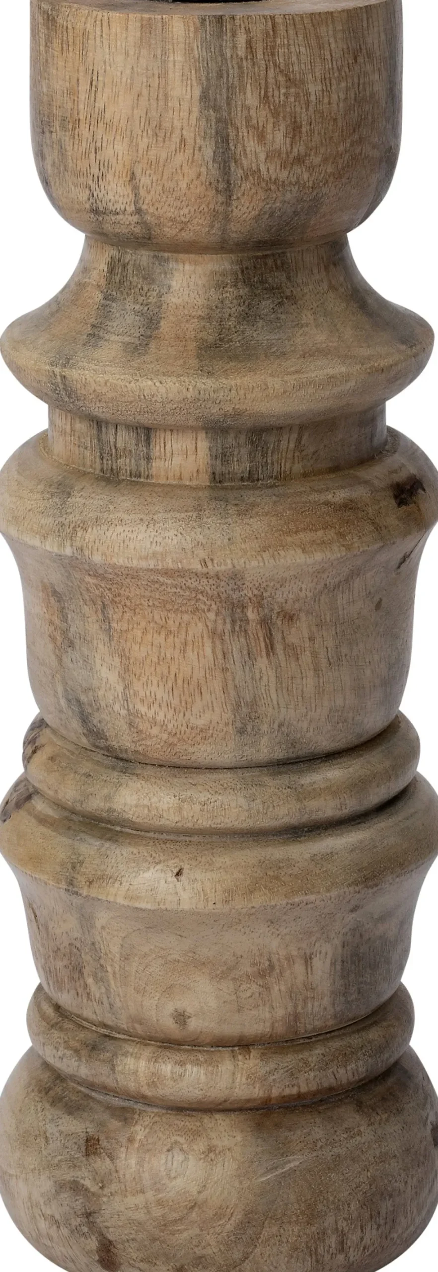 Intratuin kandelaar Elly naturel D 8,5 H 25 cm