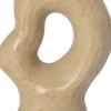 Intratuin kandelaar Elvita beige 10,5 x 7 x 17,5 cm