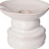 Intratuin kandelaar Fia wit D 10,5 H 8,5 cm
