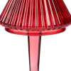 Intratuin kandelaar Gilmar rood D 8 H 19 cm