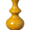 Intratuin kandelaar Gonnie geel / roze D 12 H 26 cm