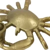 Intratuin kandelaar Jaba krab goud 14,5 x 14 x 3 cm