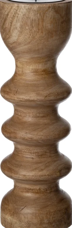 Intratuin kandelaar Javi naturel D 10 H 30 cm