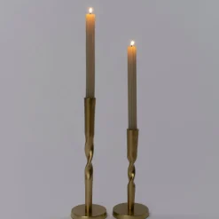 Intratuin kandelaar Jessica goud D 9 H 30 cm