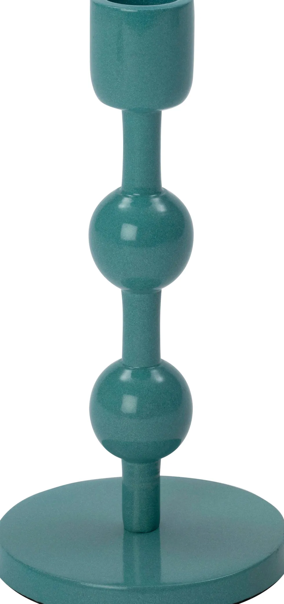 Intratuin kandelaar Katy blauw D 9 H 18 cm