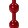 Intratuin kandelaar Katy rood D 9 H 18 cm