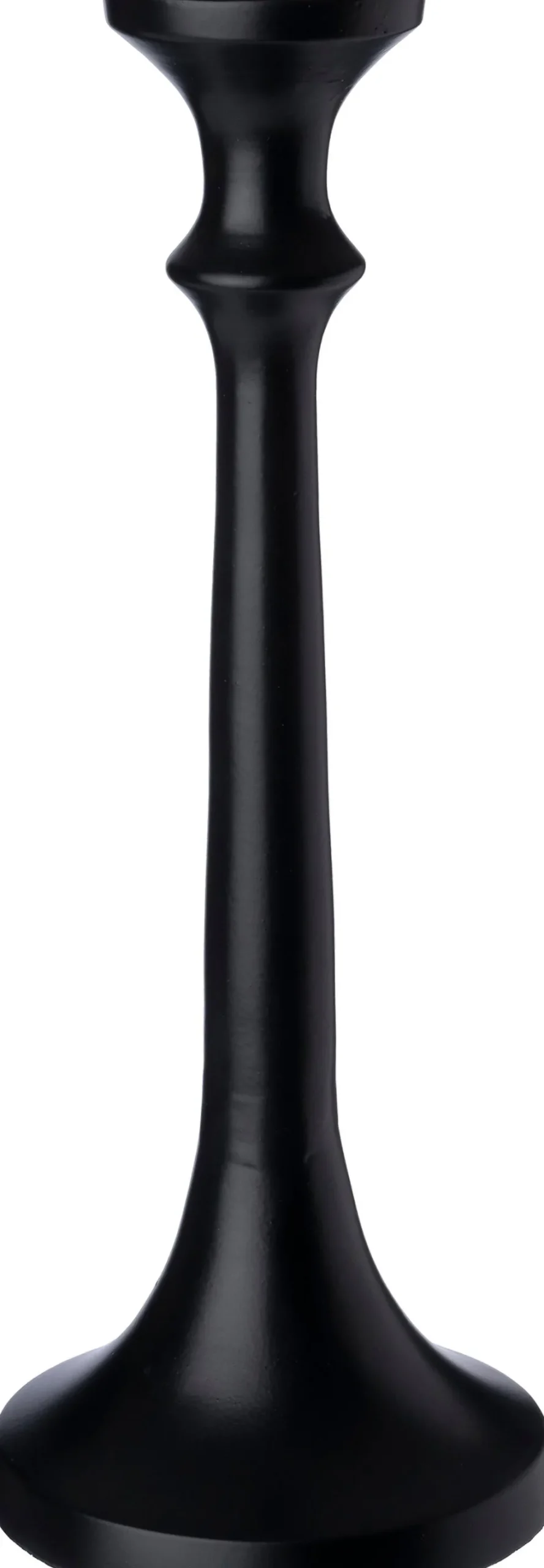 Intratuin kandelaar Mateo zwart D 9 H 25 cm