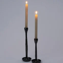 Intratuin kandelaar Nara zwart D 7,5 H 30 cm