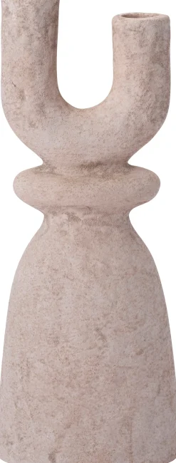 Intratuin kandelaar Nico beige 12 x 8 x 30,5 cm