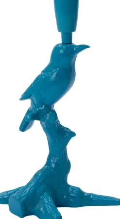 Intratuin kandelaar Nik blauw 18 x 9 x 29 cm