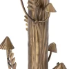 Intratuin kandelaar Paddenstoel goud 10 x 10 x 26 cm